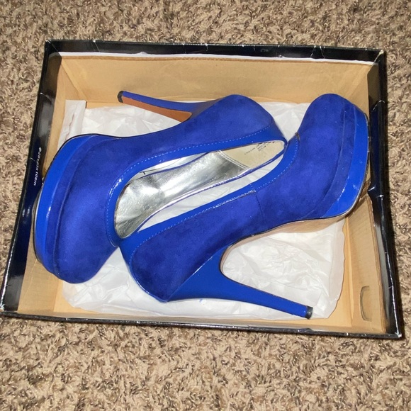 Blue baby phat heels - Picture 3 of 5